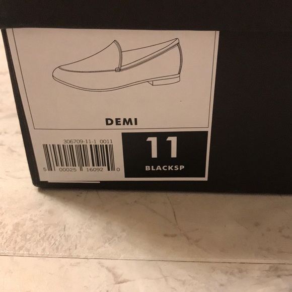 Banana Republic Black Suede Loafers. Size 11. - Picture 2 of 8